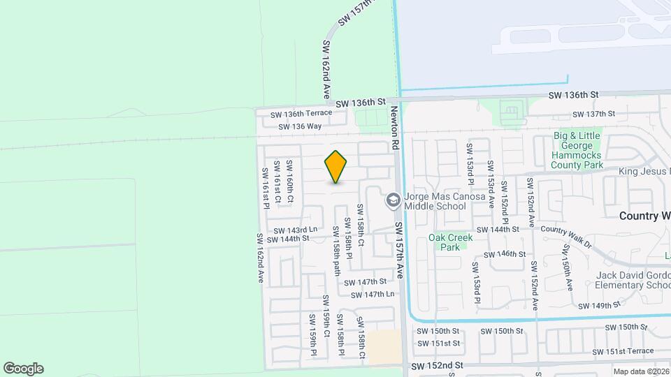 15889 SW 141st Terrace Map and Location Details