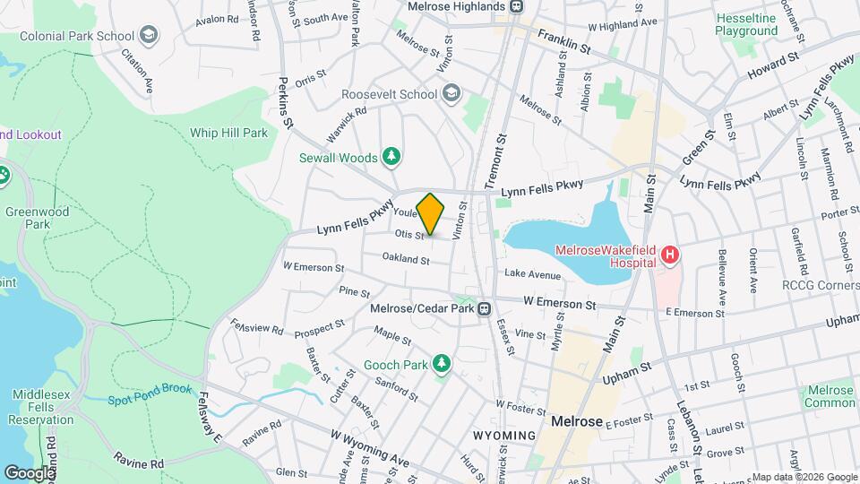 24 Otis St Map and Location Details