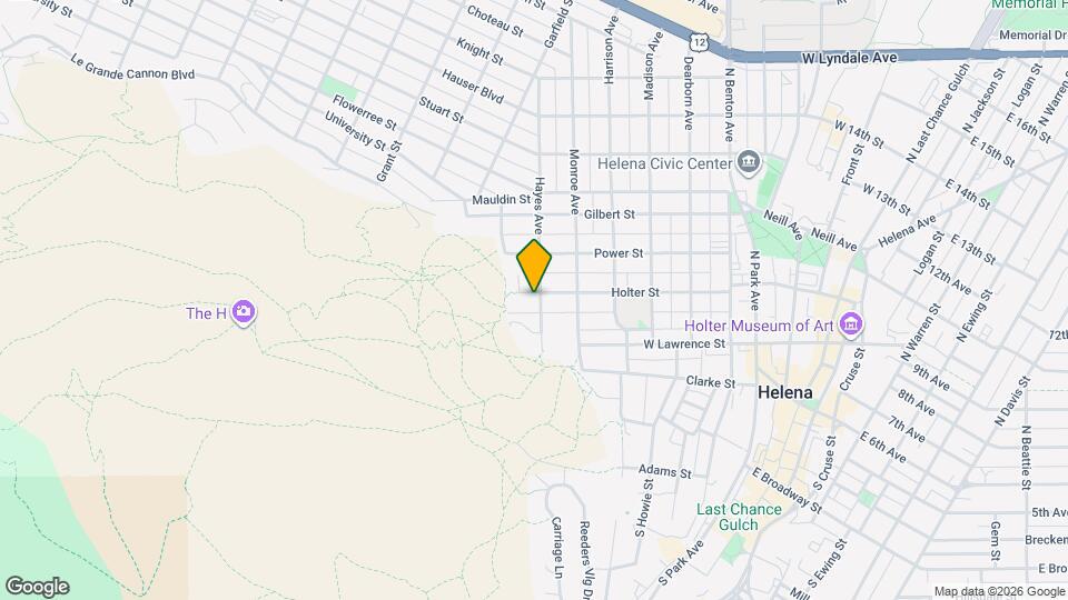 801 Holter St Map and Location Details