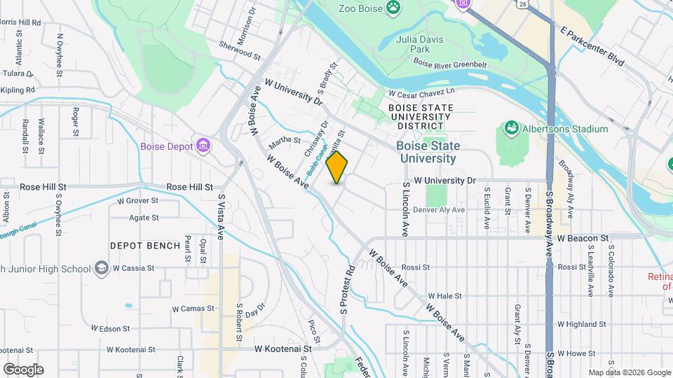 1603 S Joyce St Map and Location Details