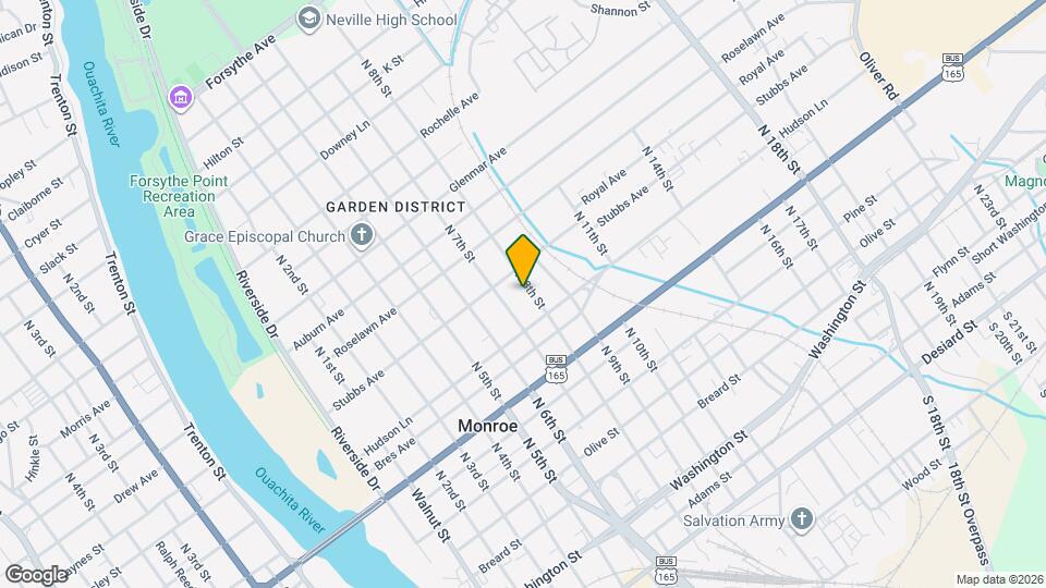 1015 N 8th St Mapa y Detalles de la Ubicación