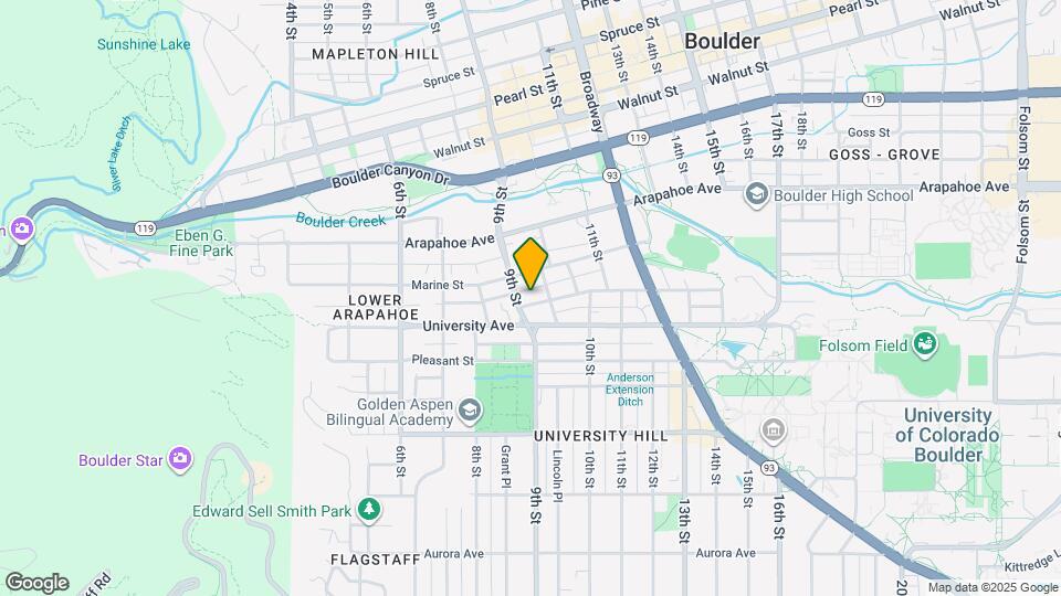 925 Grandview Ave, Unit # 2 Mapa y Detalles de la Ubicación