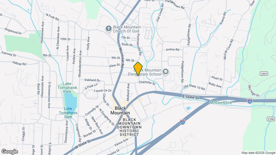 105 Louisa St Map and Location Details