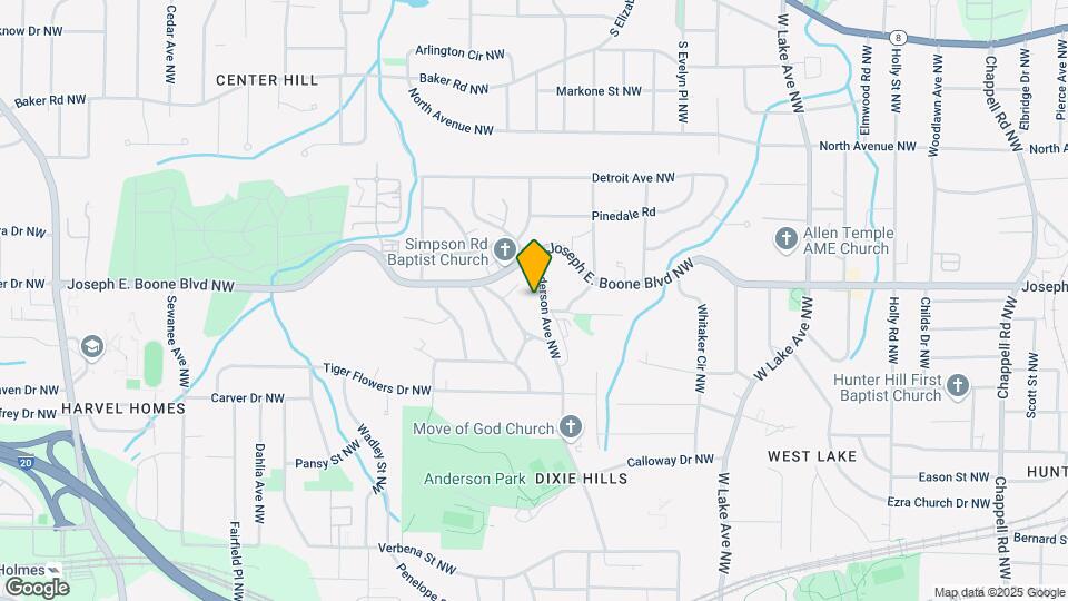 298 Anderson Ave NW Map and Location Details