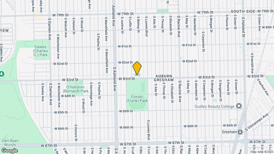 1448 W 83rd Map and Location Details