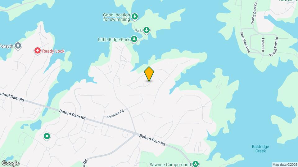 3595 Deep Cove Dr Map and Location Details