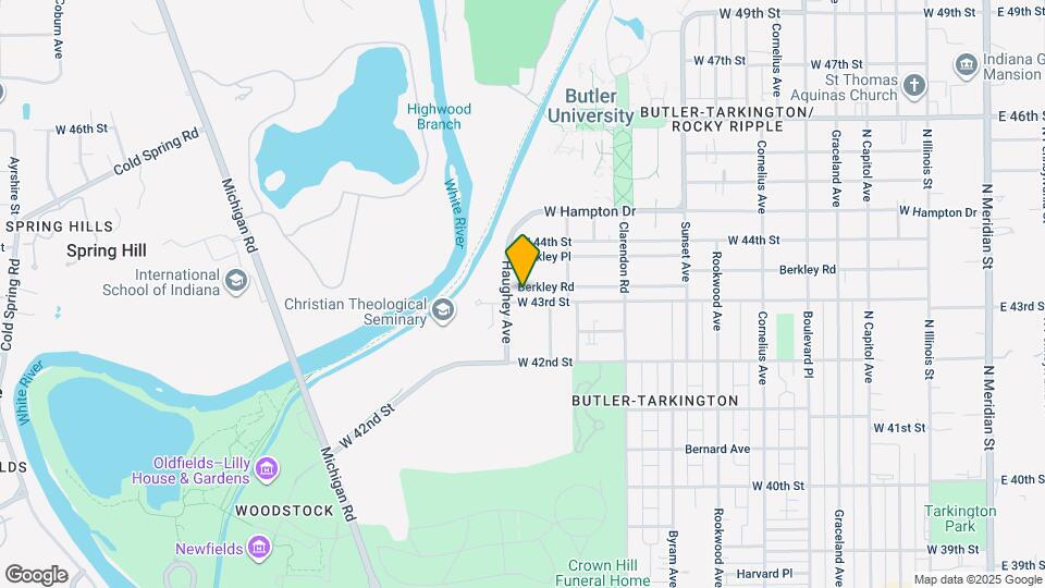 848 W 43rd St Map and Location Details