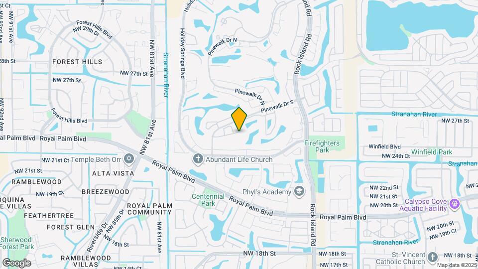 7546 Pinewalk Dr S Map and Location Details