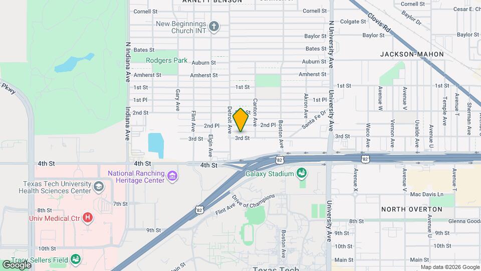 2814 3rd St Map and Location Details