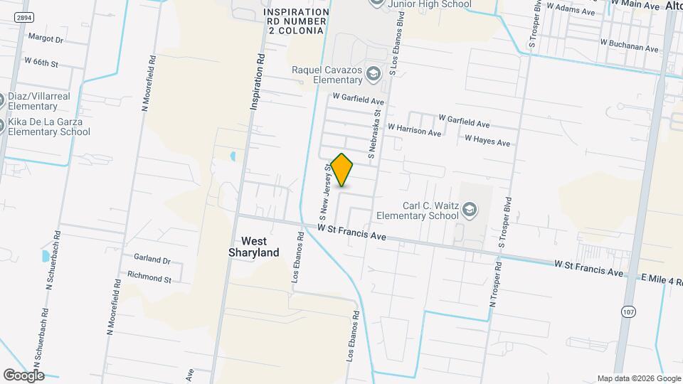 15 W Bella Vista Ave Map and Location Details