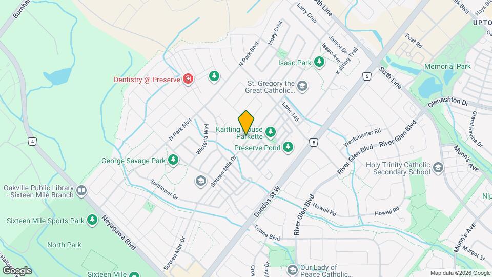 285 Sixteen Mile Dr Map and Location Details