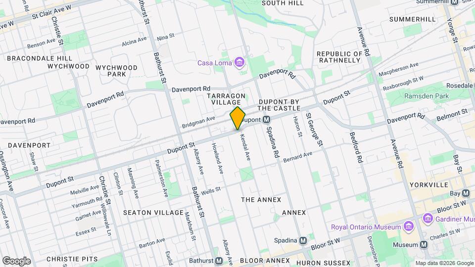 124 Kendal Ave, Unit 2 Map and Location Details