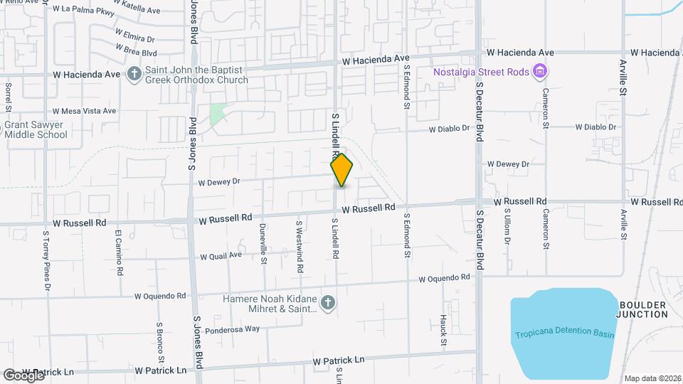 5657 Doubleday St Map and Location Details