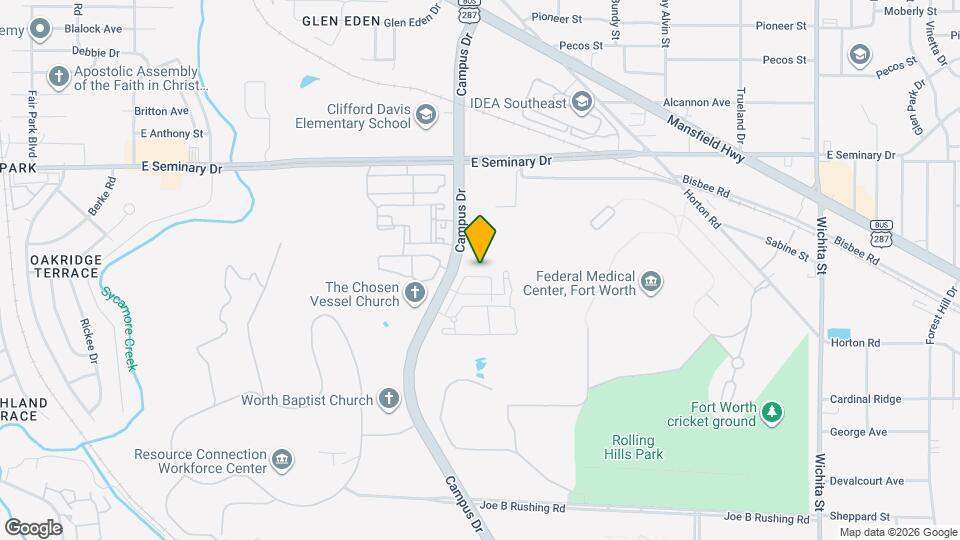 4516 Alamosa St Map and Location Details