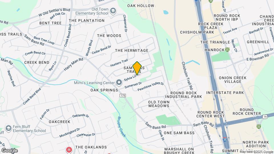 1625 Sylvia Ct Map and Location Details