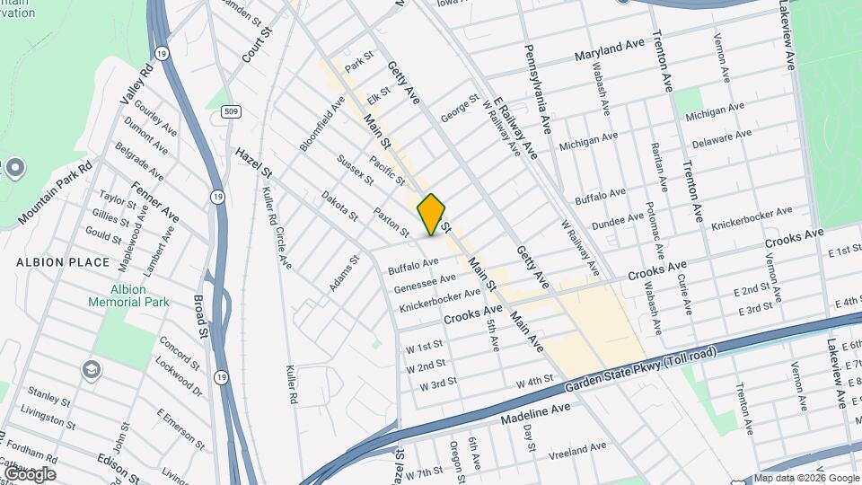 Maurice J. Brick Residence Map and Location Details