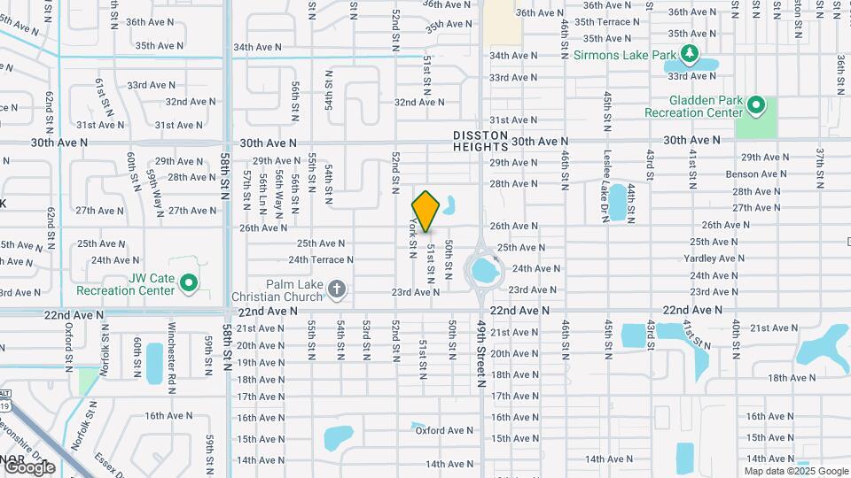 2530 51st St N Map and Location Details