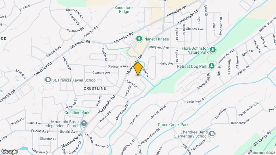 4452 MountainDale Rd Map and Location Details