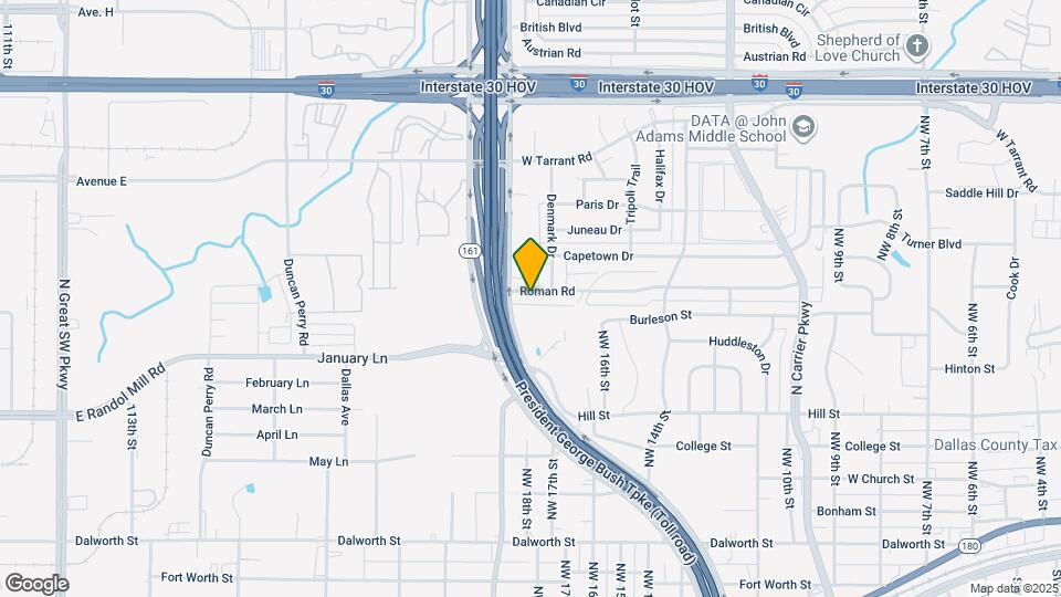 1805 Roman Rd Map and Location Details