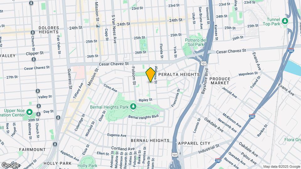 3265 Harrison St Mapa y Detalles de la Ubicación