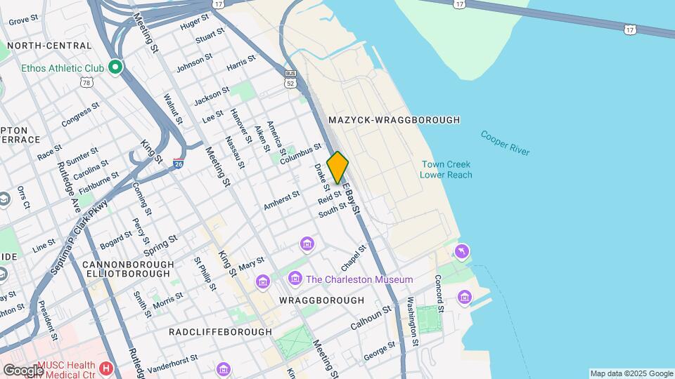 50 Drake St Mapa y Detalles de la Ubicación