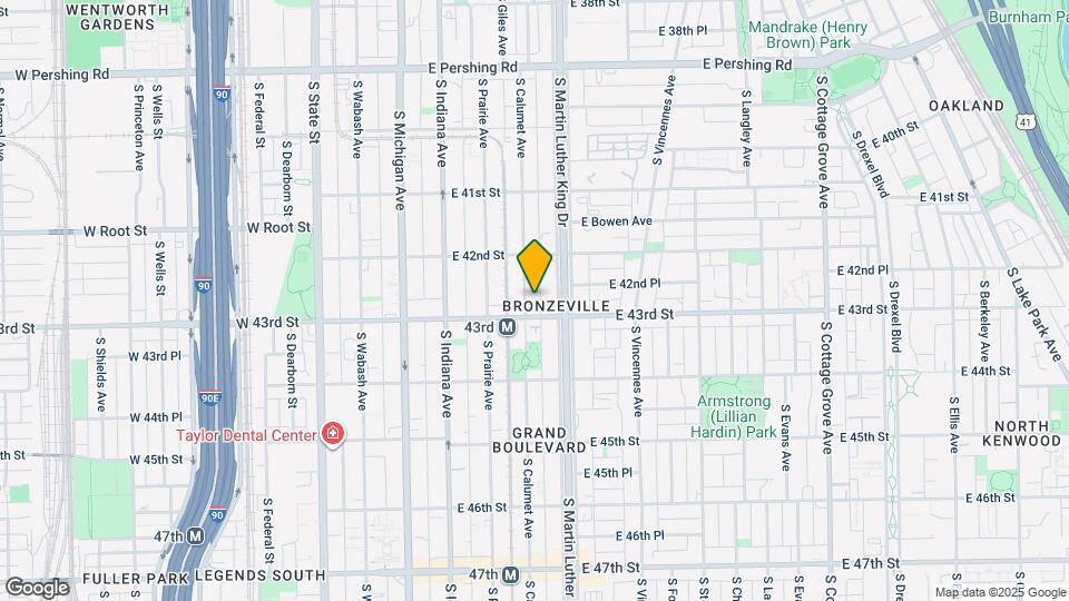 4243 S Calumet Ave Mapa y Detalles de la Ubicación