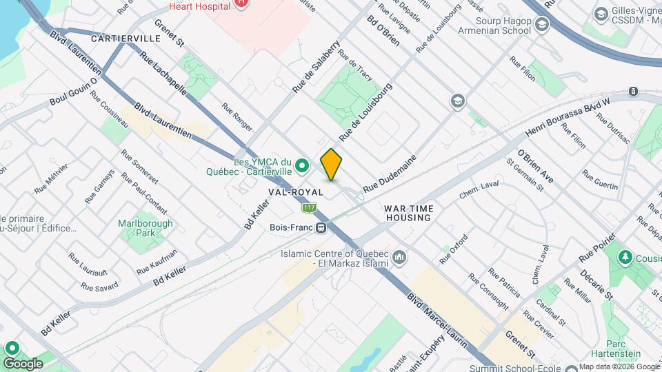 11800 Grenet Map and Location Details