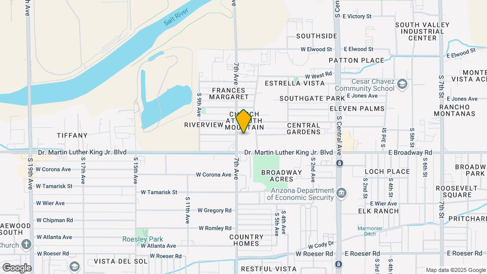 Broadway Palms Mapa y Detalles de la Ubicación