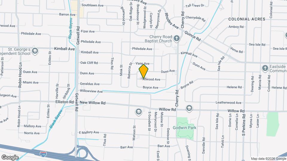 4211 Atwood Ave Map and Location Details