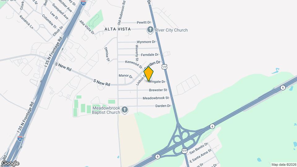 3408 Wingate Dr Map and Location Details