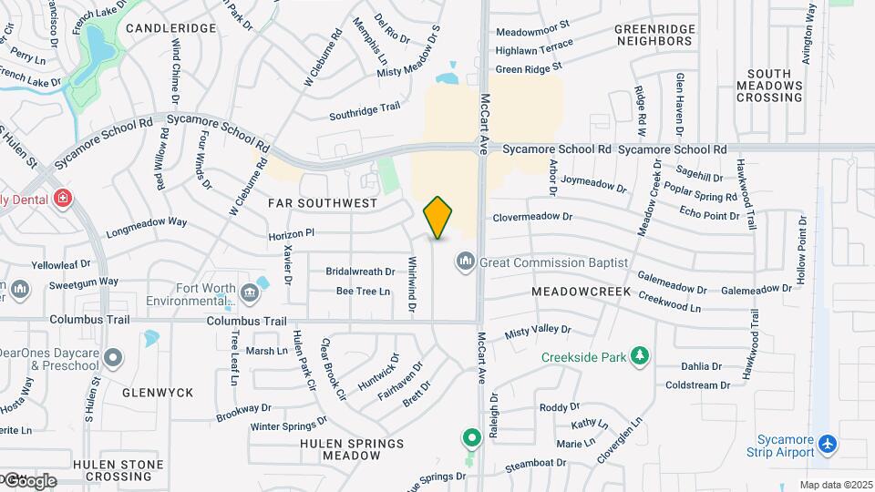 7637 Val Verde Dr Map and Location Details