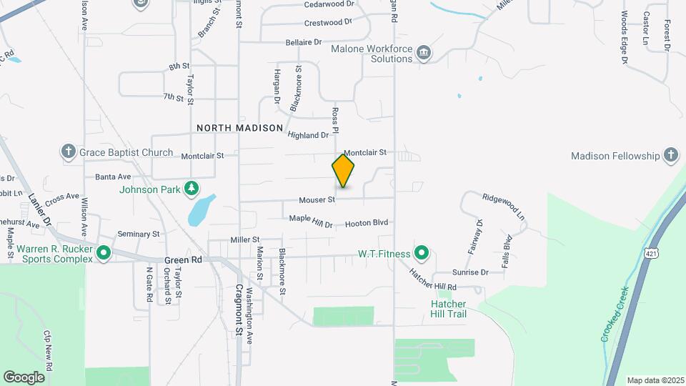 218 Mouser St Map and Location Details