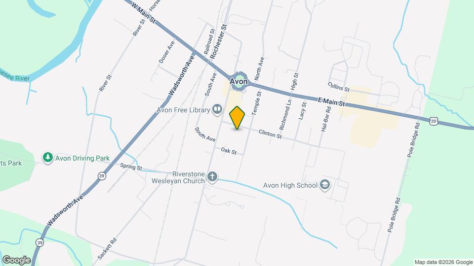 39 Clinton St Apartments and Nearby Avon Apartments For Rent Avon, NY