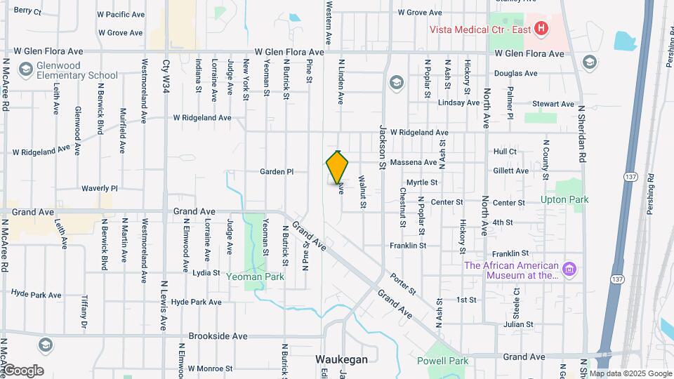722-760 N Linden Ave Mapa y Detalles de la Ubicación