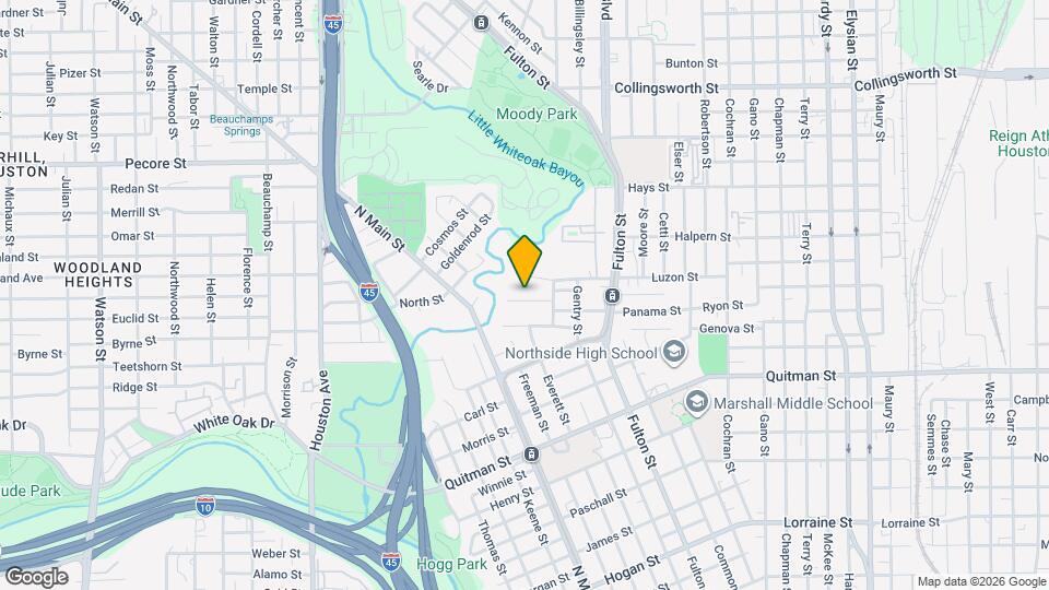 815 Wilkes St Map and Location Details