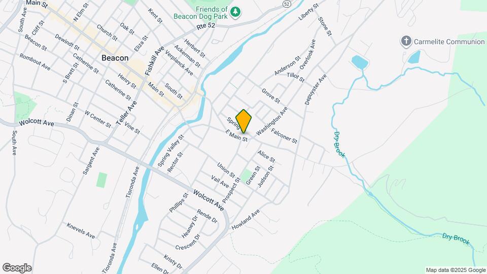 116 E Main St Map and Location Details