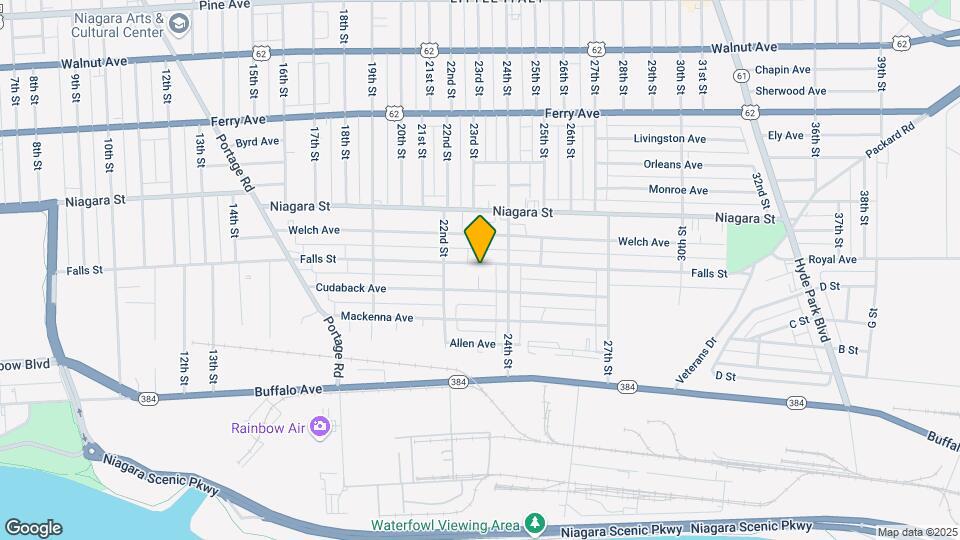 2231 Falls St Map and Location Details