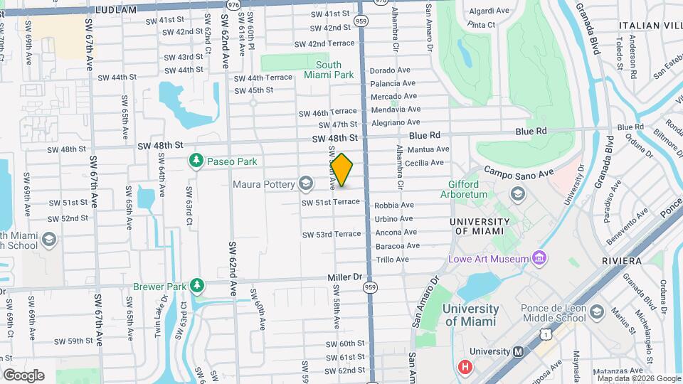 5760 SW 51st St Map and Location Details