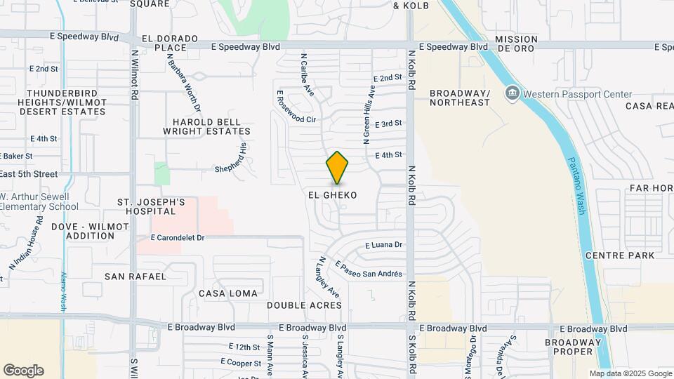 532 N Caribe Ave Map and Location Details
