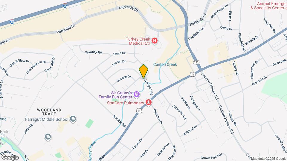 129 Newport Rd Map and Location Details