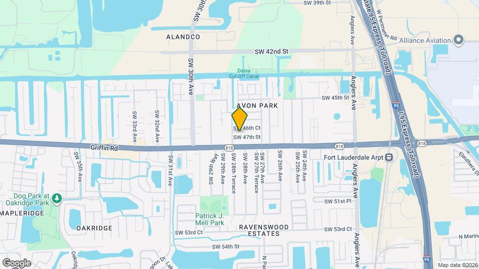 2781 SW 47th St Map and Location Details