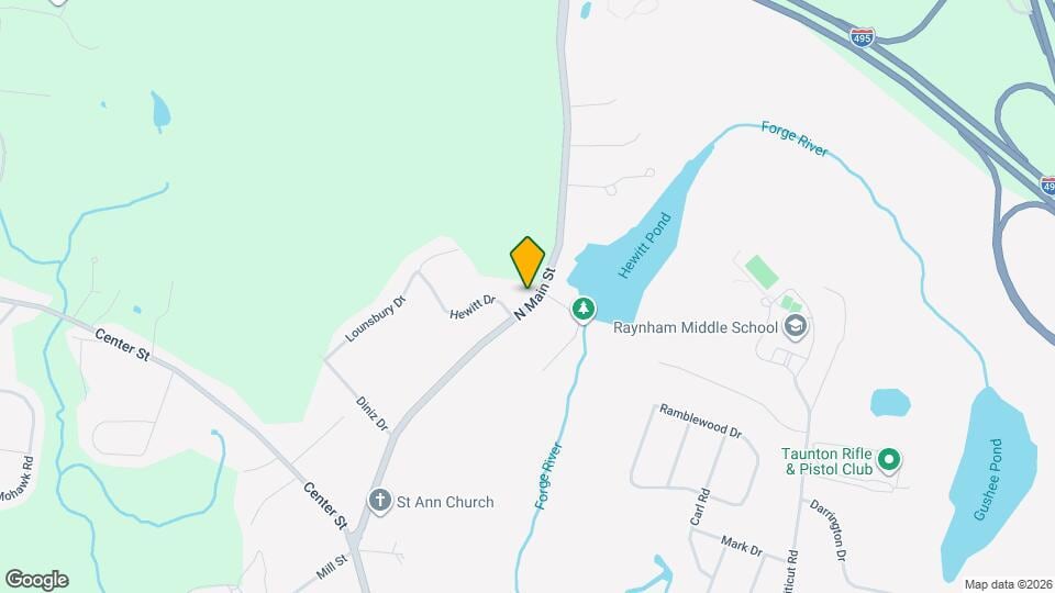 970 N Main St Map and Location Details