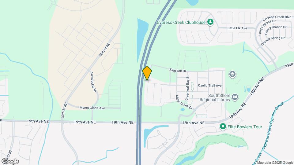 6986 King Creek Dr Map and Location Details