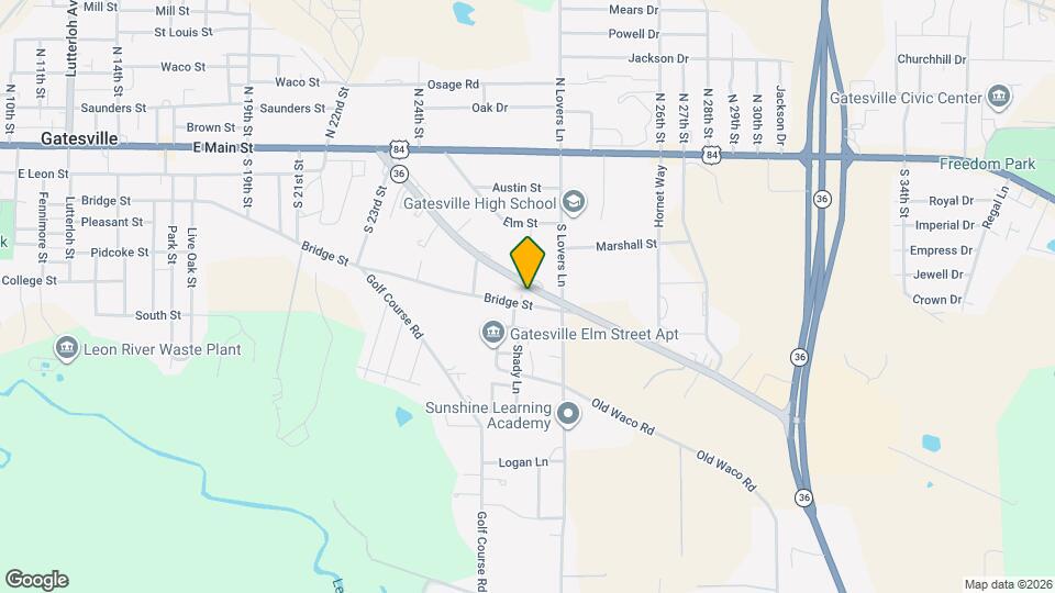 2526 TX-36 Map and Location Details