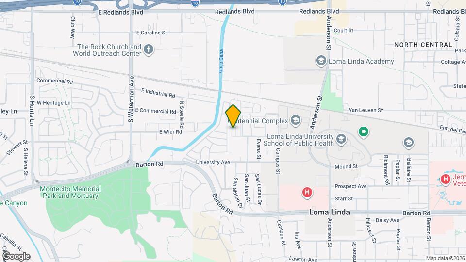 10984 Rincon St Mapa y Detalles de la Ubicación