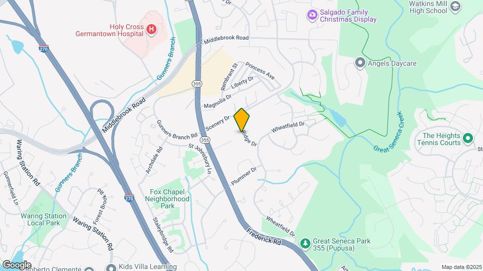 19316 Moon Ridge Dr Map and Location Details