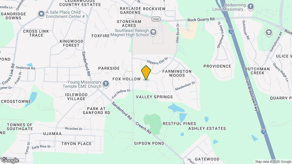 3000 Basswood Dr Mapa y Detalles de la Ubicación