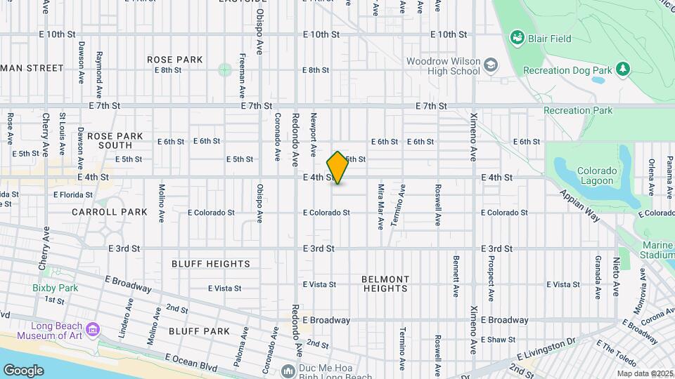 3601 E Vermont St Mapa y Detalles de la Ubicación