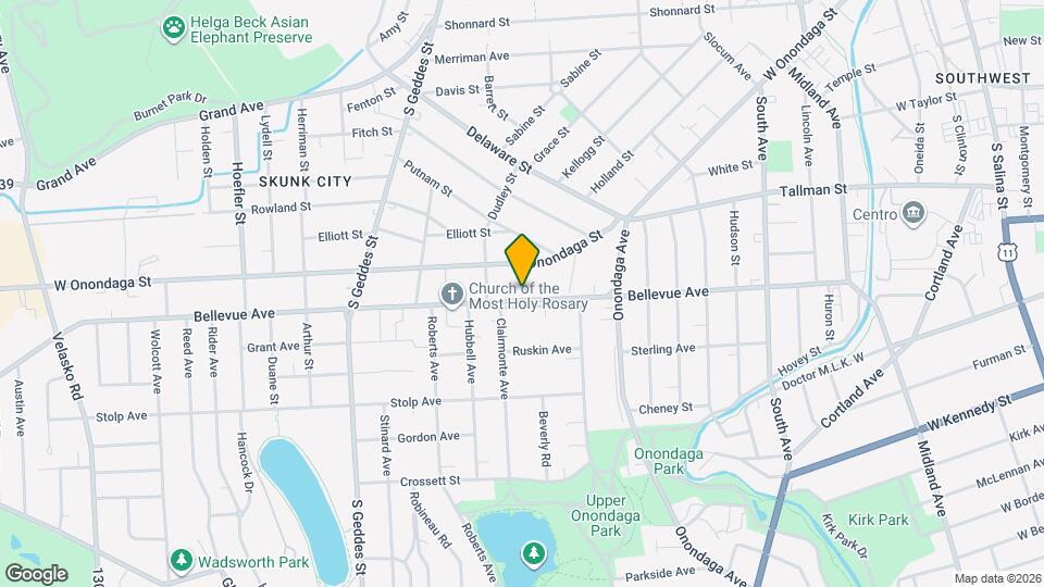 944 Bellevue Ave Map and Location Details