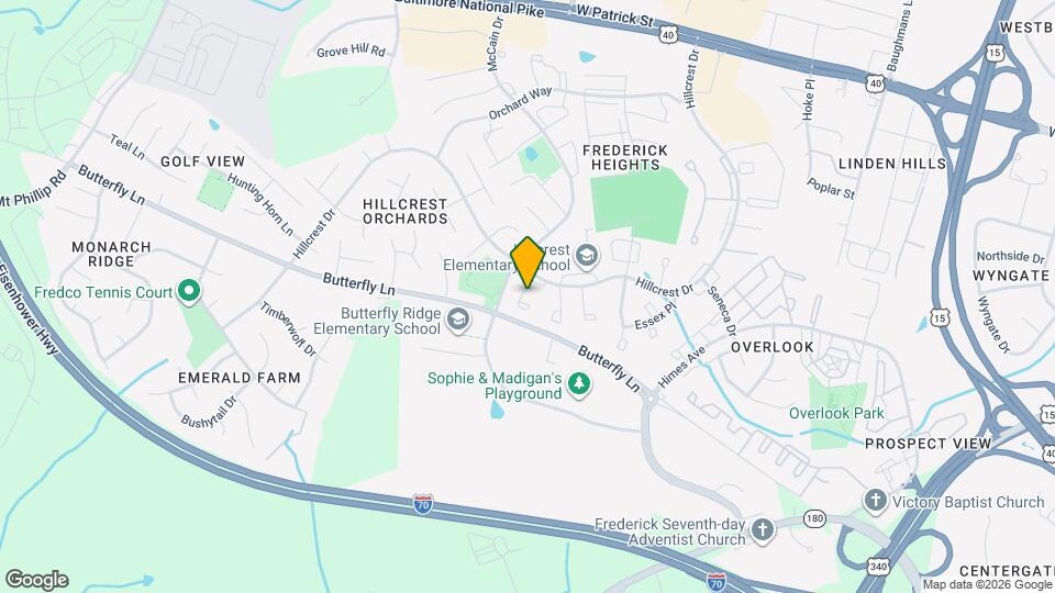514 Ellrose Ct Map and Location Details
